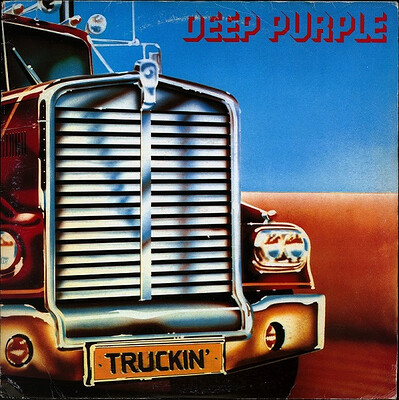 DEEP PURPLE - TRUCKIN' Double album, live in Gothenburg 1973 (2LP)