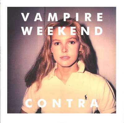 VAMPIRE WEEKEND - CONTRA First pressing with poster (LP)