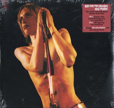 IGGY & THE STOOGES - RAW POWER Definitive Reissue incl. 16p booklet, USA import (2LP)