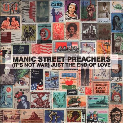 MANIC STREET PREACHERS - IT'S NOT WAR; JUST THE END OF LOVE / I know the numbers Unplayed original (7")