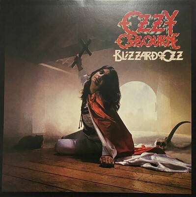 OSBOURNE, OZZY - BLIZZARD OF OZZ Silver vinyl w. red swirl, reissue of 1980 LP (LP)