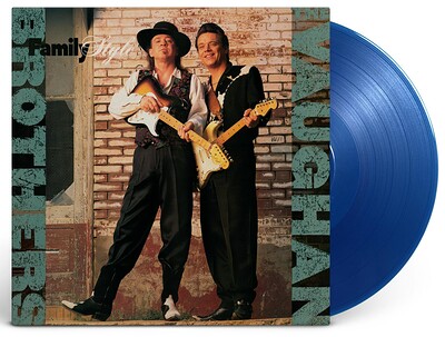 VAUGHAN BROTHERS - FAMILY STYLE Translucent blue 180g vinyl (LP)