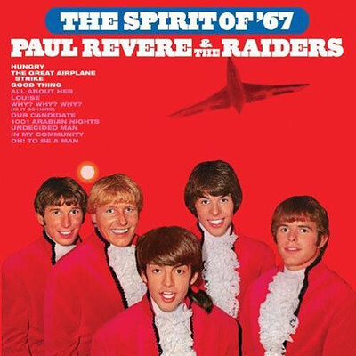 PAUL REVERE AND THE RAIDERS - THE SPIRIT OF '67 German original (LP)