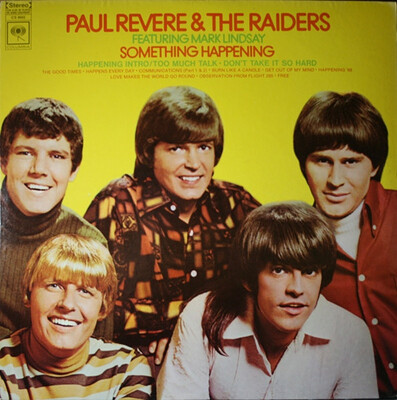 PAUL REVERE AND THE RAIDERS - SOMETHING HAPPENING U.S. original (LP)