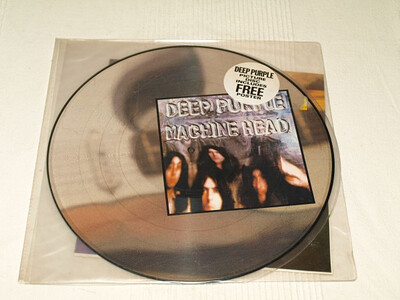 DEEP PURPLE - MACHINE HEAD UK 1985 picture disc edition, with poster (LP)
