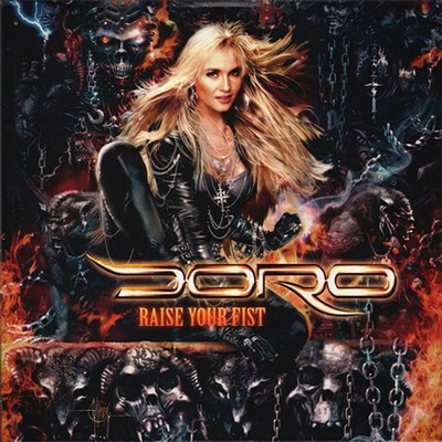 DORO - RAISE YOUR FIST silver vinyl, 2024 reissue (2LP)