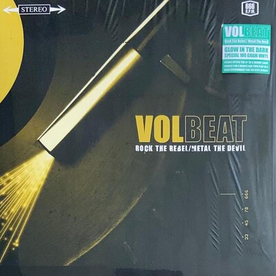 VOLBEAT - ROCK THE REBEL/METAL THE DEVIL 180g Red/black smoke marble vinyl. (LP)