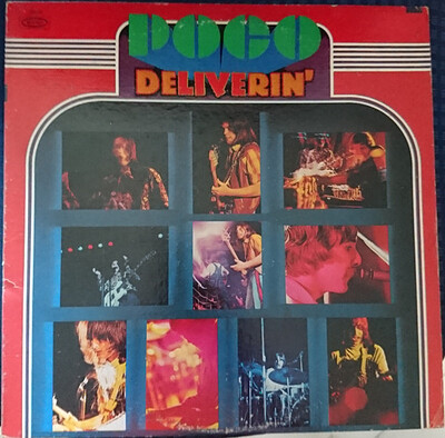 POCO - DELIVERIN' U.S. re-issue, around 1980 (LP)