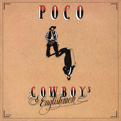 POCO - COWBOYS & ENGLISHMEN U.S. pressing, with insert (LP)