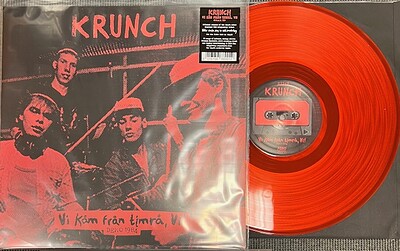 KRUNCH - VI KÅM FRÅN TIMRÅ , VI ! 1984 Demo´s RED VINYL Limited Edition 300 copies (LP)