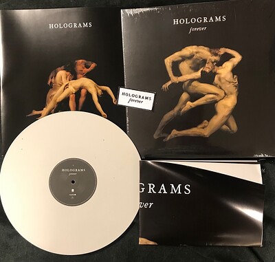 HOLOGRAMS - FOREVER Swedish ed. Promopack with poster and patch. Limited Edition 100 copies (LP)