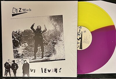 BIZEX B - VI LEVER Limited Edition 200 copies in Yellow /Purple vinyl, re-issue of classic HC 1982 (LP)