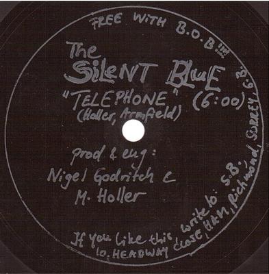 SILENT BLUE - TELEPHONE    Flexi  med B.O.B. (7")