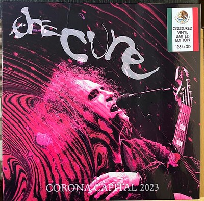 CURE, THE - CORONA CAPITAL 2023 3xLP Box, Green/white/red vinyl, Limited ed. 400x (LP-BOX)