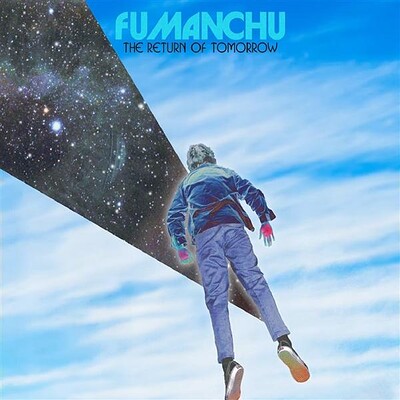FU MANCHU - A RETURN OF TOMORROW Blue/white/black "galaxy" coloured, 2024 album (2LP)