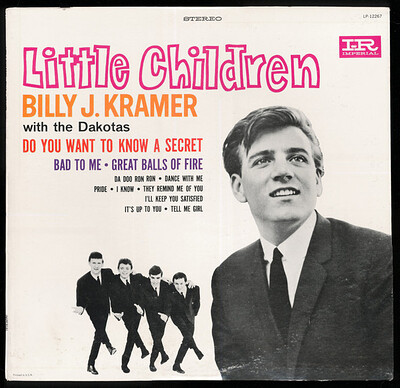 BILLY J. KRAMER WITH THE DAKOTAS - LITTLE CHILDREN U.S. Stereo original (LP)