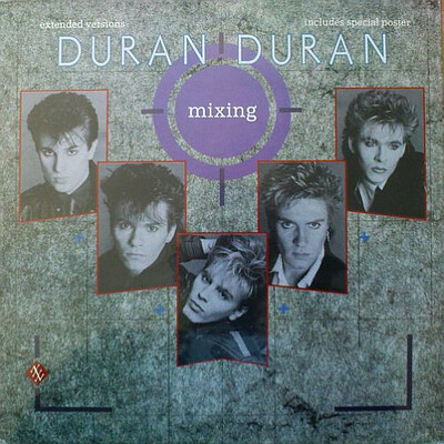 DURAN DURAN - MIXING Scarce Italian 1985 compilation, complete (LP)
