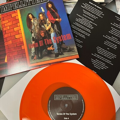 IMPELLITTERI - VICTIM OF THE SYSTEM Limited Editon hand numbered release, first time on vinyl (LP)