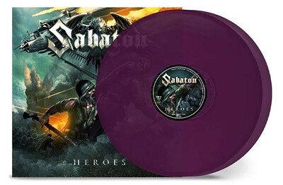 SABATON - HEROES 10th Anniversary, Purple vinyl incl. bonus tracks (2LP)