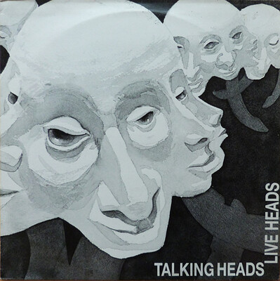 TALKING HEADS - LIVE HEADS Rare live album, 1979 American tour (LP)