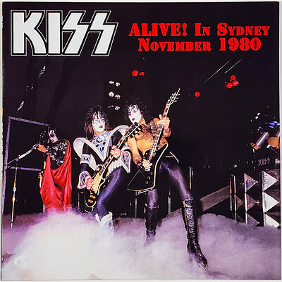 KISS - ALIVE! IN SYDNEY NOVEMBER 1980 (LP)