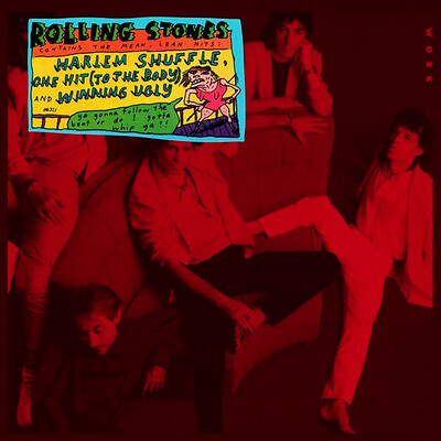 ROLLING STONES, THE - DIRTY WORK Dutch pressing, red shrinkwrap with sticker. Sealed! (LP)