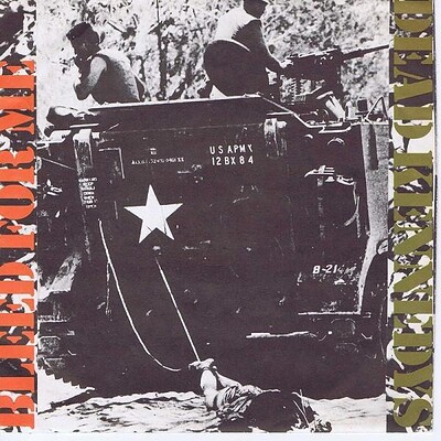 DEAD KENNEDYS - BLEED FOR ME / Life Sentence uk original press with insert, 1982 (7")