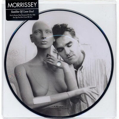 MORRISSEY - SATELLITE OF LOVE (Live) Picture Disc (7")