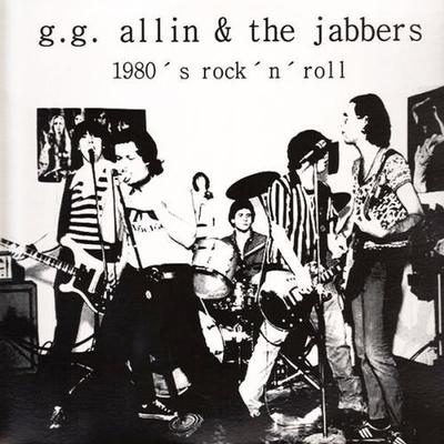 ALLIN, GG  &  The Jabbers - 1980'S ROCK N ROLL LP White/black marbled (LP)