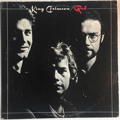 KING CRIMSON - RED Scarce German 1977 re-issue (LP)