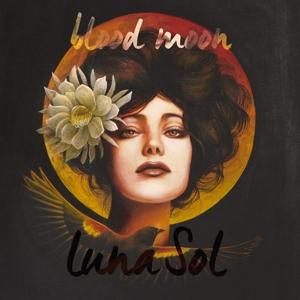 LUNA SOL - BLOOD MOON Yellow/white ink spot. 500 copies. re of 2015 LP feat. John Garcia etc (LP)