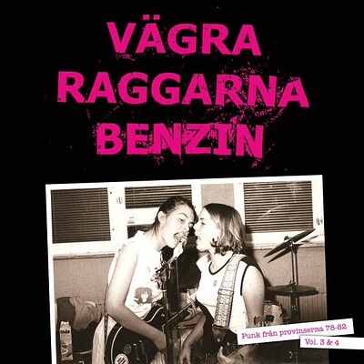 VÄGRA RAGGARNA - BENZIN vol 3 & 4 -Swedish punk comp. 78-92 Pink and green  vinyl (2LP)