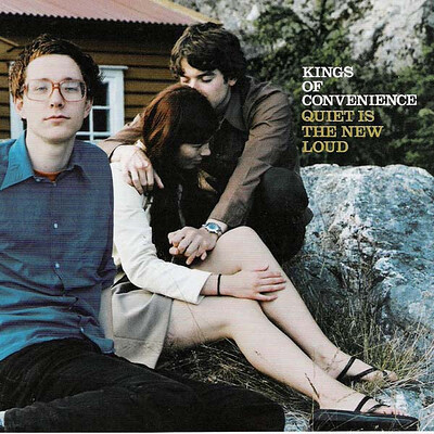 KINGS OF CONVENIENCE - QUIET IS THE NEW LOUD rare uk original pressing (LP)