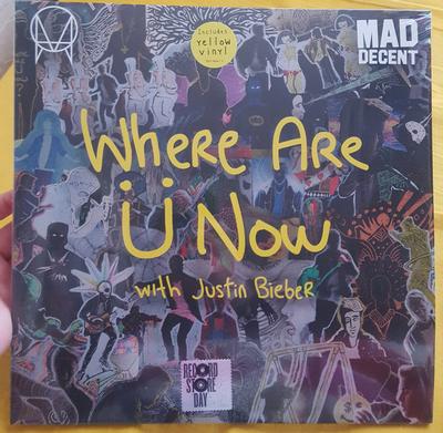 SKRILLEX feat. Justin Bieber - WHERE ARE U NOW Yellow vinyl RSD 2016 (LP)