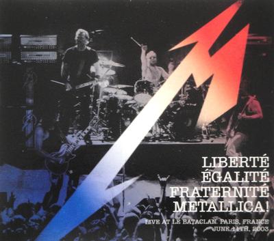 METALLICA - LIBERTE EGALITE FRATERNITE  2016 RSD Exclusive (CD)