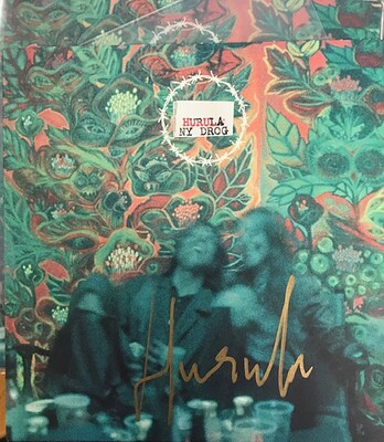 HURULA - NY DROG Signed copy, Orange and green vinyl (7")