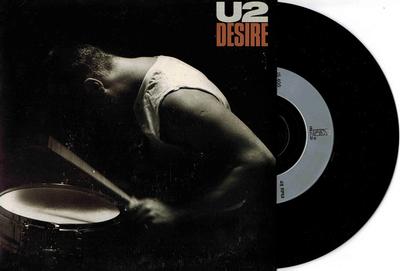 U2 - DESIRE / Hallelujah Here She Comes (7")