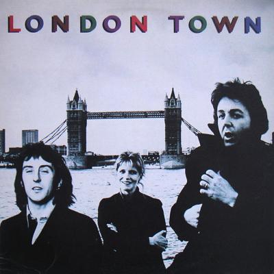 WINGS - LONDON TOWN Swedish original pressing, including poster (LP)