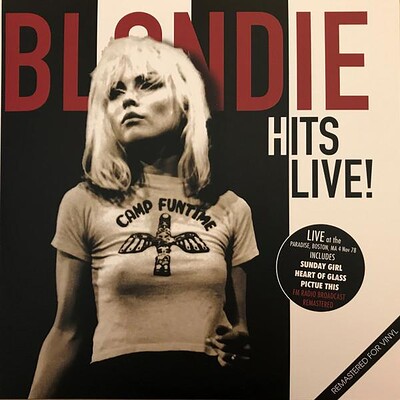 BLONDIE - HITS LIVE! Radio Broadcast, Live Boston 1978 (LP)