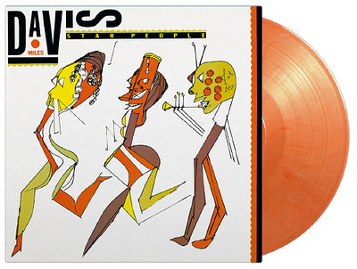 DAVIS, MILES - STAR PEOPLE 180g orange/white marble (LP)