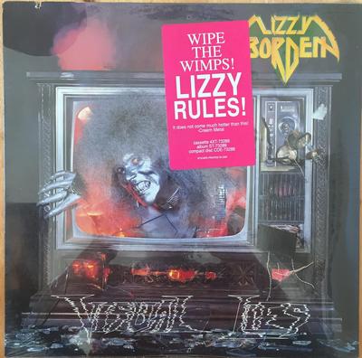 LIZZY BORDEN - VISUAL LIES U.S. original still sealed (LP)
