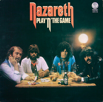 NAZARETH - PLAY 'N' THE GAME Scandinavian pressing (LP)