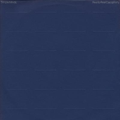 SIMPLE MINDS - REAL TO REAL CACOPHONY Textured Sleeve (LP)