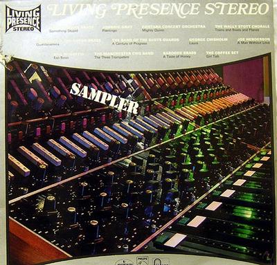 VARIOUS ARTISTS (SYNTH / ELECTRO) - LIVING PRESENCE STEREO SAMPLER (LP)