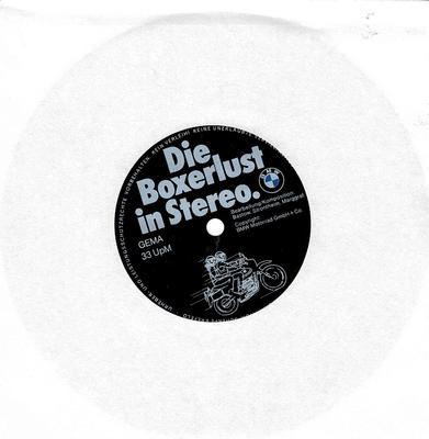 DIE BOXERLUST - DIE BOXERLUST IN STEREO Flexi Disc (7")