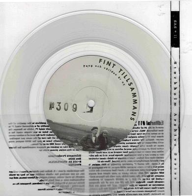 FINT TILLSAMMANS - STARKE ADOLF Clear Vinyl (7")