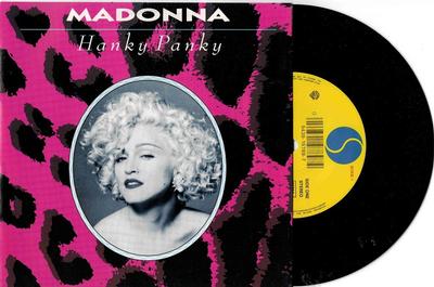 MADONNA - HANKY PANKY / More (LP Version) (7")