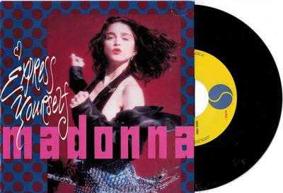 MADONNA - EXPRESS YOURSELF / The Look Of Love (LP Version) (7")