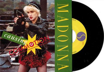 MADONNA - CAUSING A COMMOTION / Jimmy Jimmy (7")
