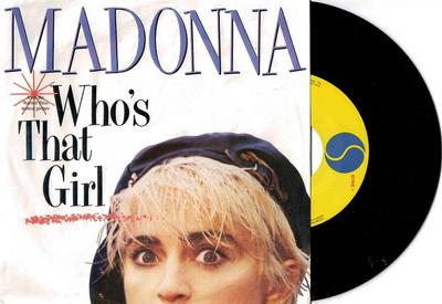 MADONNA - WHO''S THAT GIRL / White Heat (7")
